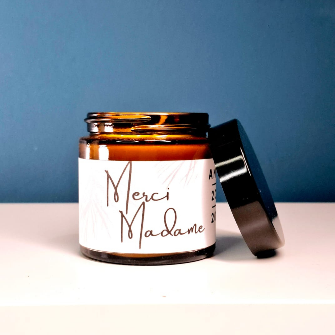 Bougie ''Remerciement fin d'année''