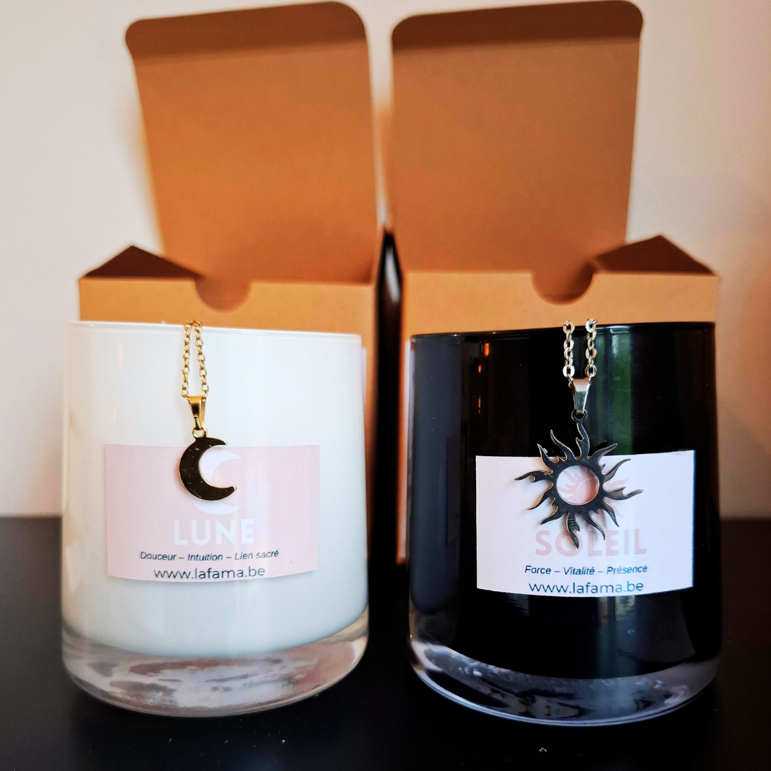 🌙☀️ Coffret Duo "Rêveuses Liées" – Maman & Enfant