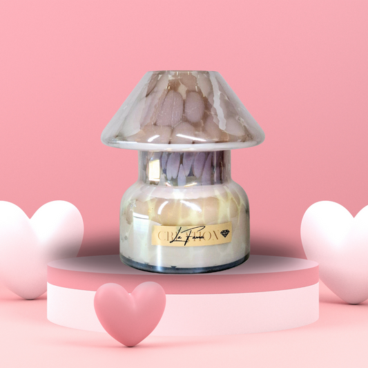 L'éclaireuse Rose - Bougie Parfumée Aura Précieuse