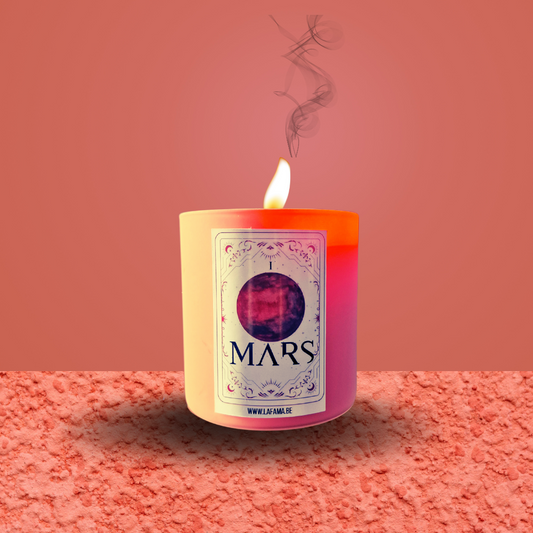 🌕 Bougie Mars – Énergie et Force intérieure 🔥
