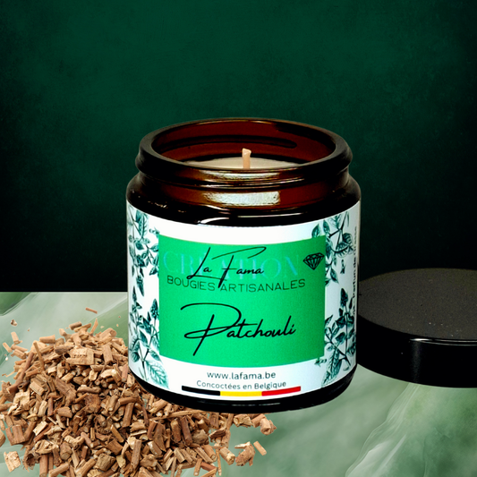 Bougie Ambrée - Patchouli