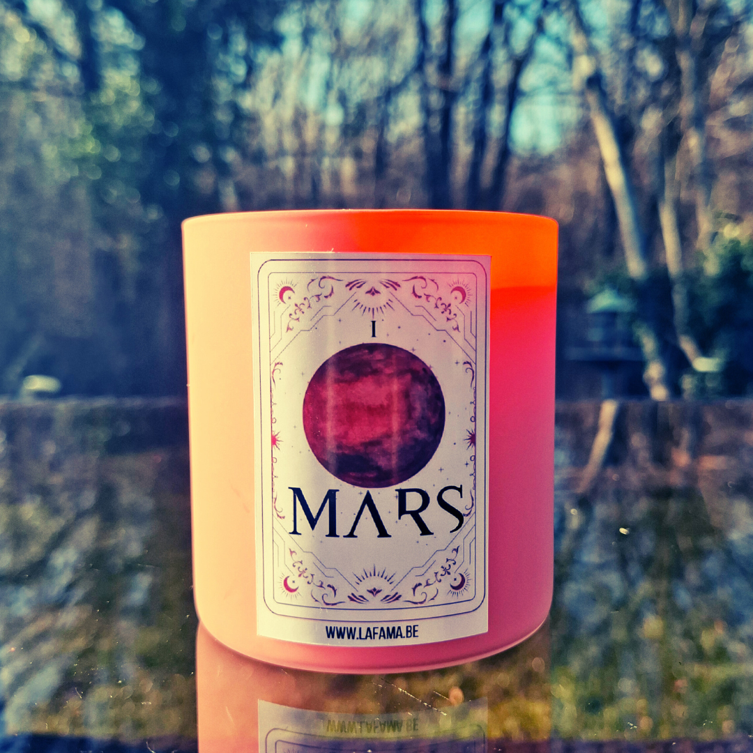 🌕 Bougie Mars – Énergie et Force intérieure 🔥
