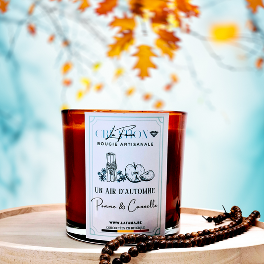 Hello Automne - Bougie Parfumée Pomme&Cannelle