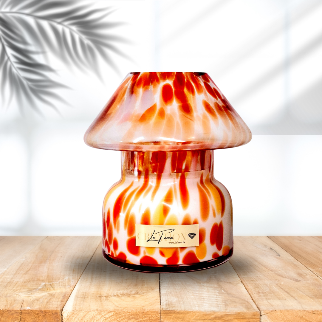 L’Éclaireuse Orange - Bougie Parfumée ''Bois de Santal''