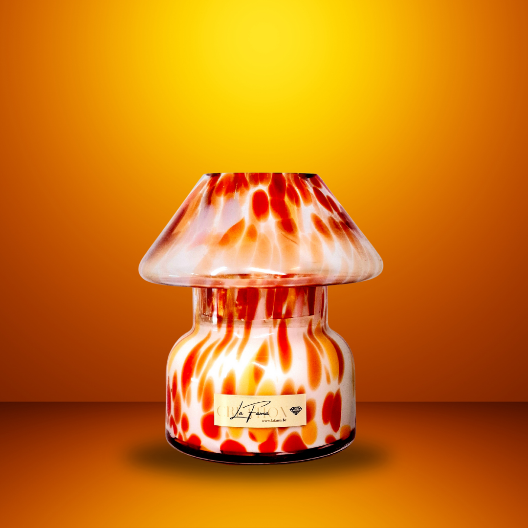 L’Éclaireuse Orange - Bougie Parfumée ''Bois de Santal''