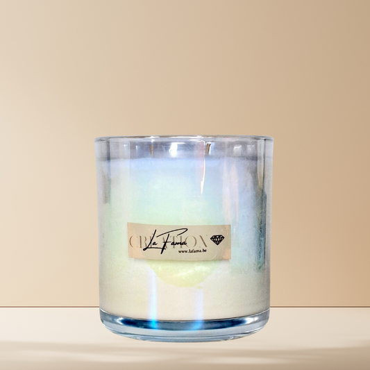 Nuance Transparente Perlée - Bougie Parfumée Monoï Coco