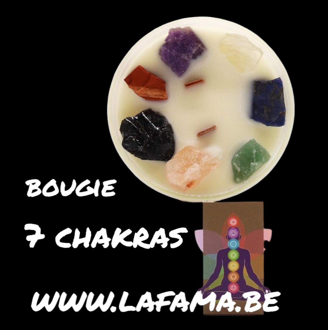 bougie 7 chakras