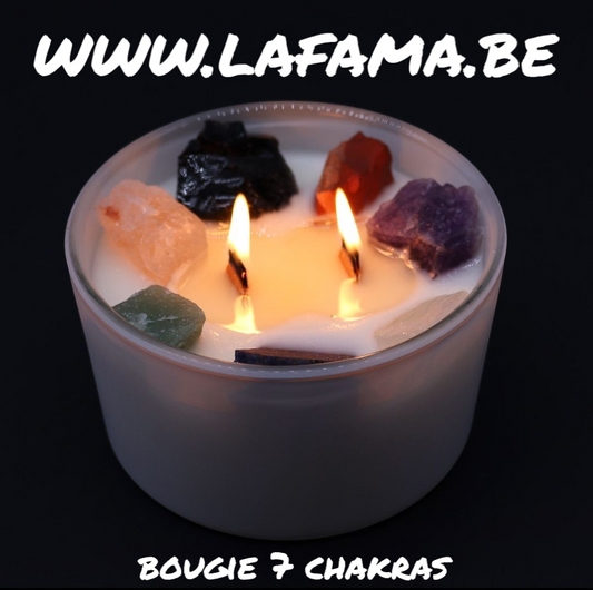 bougie 7 chakras